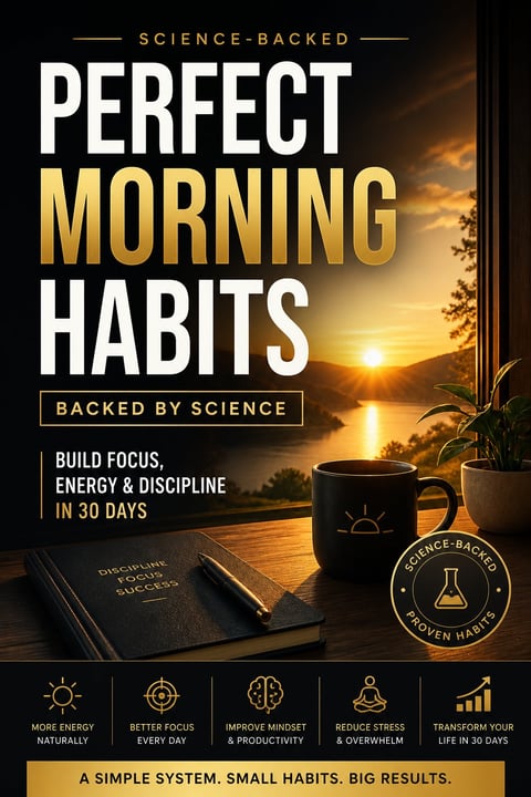 Perfect Morning Habits book cover